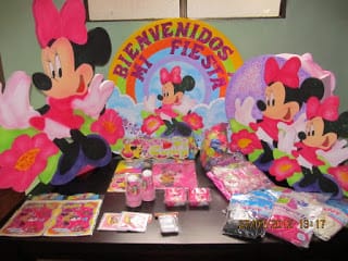 FIESTA TEMATICA MINNIE MOUSE