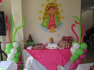 FIESTA TEMATICA VIRGEN DE GUADALUPE