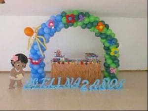 decoracion fiesta tematica moana