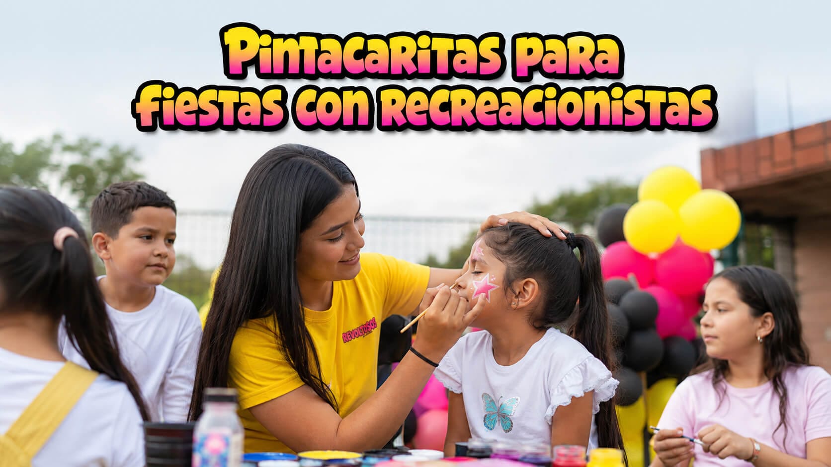 pintacaritas para fiestas infantiles en medellin